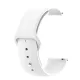 MYBANDZ Szilikon óraszíj gömb csattal /fehér/ 18mm