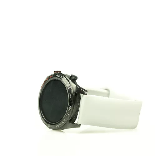 MYBANDZ Szilikon óraszíj gömb csattal /fehér/ 18mm