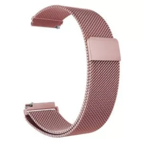   MYBANDZ Milánói mágneses fém óraszíj - pink-arany / 22mm