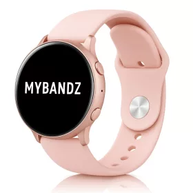 MYBANDZ Szilikon óraszíj gömb csattal /púder/ 20mm