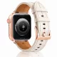 Apple Watch Verona bőróraszíj rosegold csattal /krémfehér/ 40/41 és 42mm