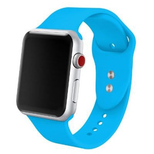 Apple Watch szilikon óraszíj /kék/ 44/45/46/49 mm