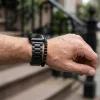 Apple Watch klasszikus fém óraszíj /fekete/ 44/45/46/49 mm