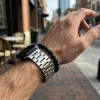 Apple Watch klasszikus fém óraszíj /ezüst/ 44/45/46/49 mm