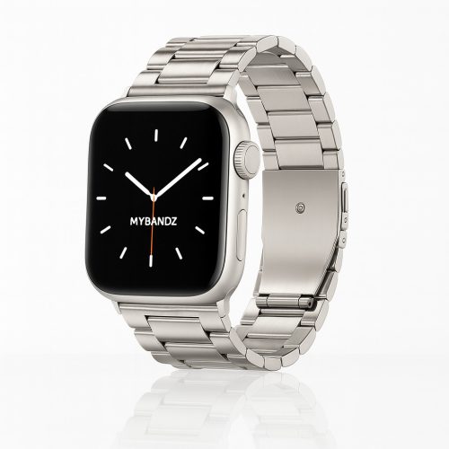 Apple Watch klasszikus fém óraszíj /starlight/ 44/45/46/49 mm