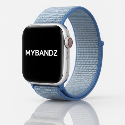 Apple Watch rugalmas szövet óraszíj /világoskék/ 40/41 és 42mm