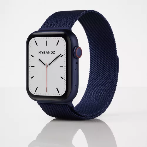 Apple Watch milánói fém óraszíj /éjkék/ 44/45/46/49 mm