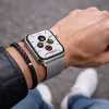 Apple Watch milánói fém óraszíj /ezüst/ 44/45/46/49 mm