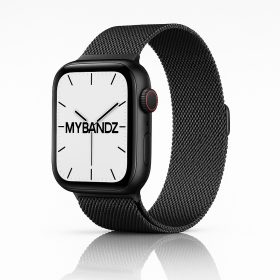 Apple Watch milánói fém óraszíj /fekete/ 40/41 és 42mm