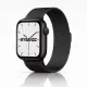 Apple Watch milánói fém óraszíj /fekete/ 40/41 és 42mm