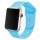 Apple Watch szilikon óraszíj /zafírkék/ 44/45/46/49 mm
