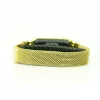 MYBANDZ Mi Band 3/4 - Milánói mágneses fém óraszíj - arany