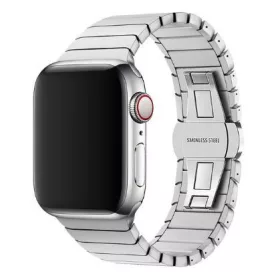   Apple Watch nagy láncszemes fém óraszíj /ezüst/ 44/45/46/49 mm
