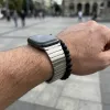 Apple Watch nagy láncszemes fém óraszíj /ezüst/ 44/45/46/49 mm