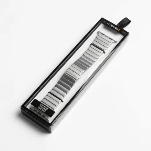 Apple Watch nagy láncszemes fém óraszíj /ezüst/ 44/45/46/49 mm