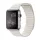 Apple Watch mágneses bőróraszíj /fehér/ 44/45/46/49 mm