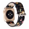 Apple Watch virágos műbőróraszíj 40/41 és 42mm