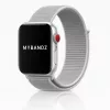 Apple Watch rugalmas szövet óraszíj /szürke/ 44/45/46/49 mm