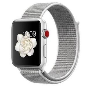 Apple Watch rugalmas szövet óraszíj /szürke/ 44/45/46/49 mm