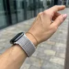 Apple Watch rugalmas szövet óraszíj /szürke/ 44/45/46/49 mm