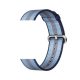MYBANDZ Szövet óraszíj /kék-szürke/ / 20mm