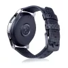 MYBANDZ Karbonszálas bőróraszíj / fekete / 20mm