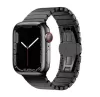 Apple Watch nagy láncszemes fém óraszíj /fekete/ 44/45/46/49 mm