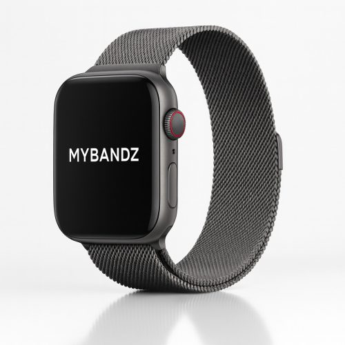 Apple Watch milánói fém óraszíj /sötétszürke/ 40/41 és 42mm