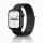 Apple Watch milánói fém óraszíj /fekete/ 44/45/46/49 mm