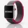 Apple Watch rugalmas szövet óraszíj /szürke-korall/ 44/45/46/49 mm