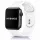 Apple Watch szilikon óraszíj gömb csattal /fehér/ 40/41 és 42mm