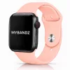 Apple Watch szilikon óraszíj gömb csattal M-L /barack/ 40/41 és 42mm