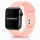 Apple Watch szilikon óraszíj gömb csattal M-L /barack/ 40/41 és 42mm