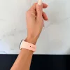 Apple Watch szilikon óraszíj gömb csattal M-L /barack/ 40/41 és 42mm