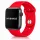 Apple Watch szilikon óraszíj gömb csattal M-L /piros/ 40/41 és 42mm
