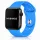 Apple Watch szilikon óraszíj gömb csattal M-L /kék/ 44/45/46/49 mm 