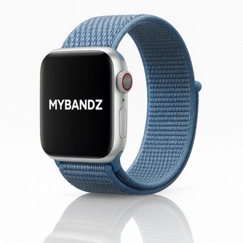 Apple Watch rugalmas szövet óraszíj /kék/ 44/45/46/49 mm