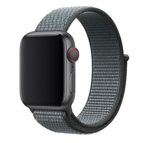 Apple Watch rugalmas szövet óraszíj /viharszürke/ 44/45/46/49 mm