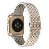 Apple Watch cápaszemes fém óraszíj /ezüst-rosegold/ 40/41 és 42mm