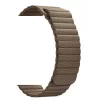 Apple Watch mágneses bőróraszíj /barna/ 44/45/46/49 mm