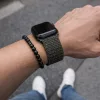 Apple Watch rugalmas szövet óraszíj /khaki/ 44/45/46/49 mm
