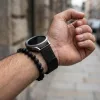 MYBANDZ Milánói mágneses fém óraszíj - fekete/18mm