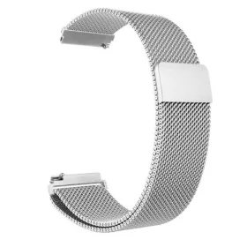 MYBANDZ Milánói fém óraszíj - ezüst/18mm