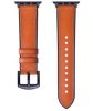 Apple Watch kívül bőr belül szilikon óraszíj /őzbarna/ 40/41 és 42mm