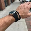 MYBANDZ Szilikon óraszíj /fekete/ / 22mm