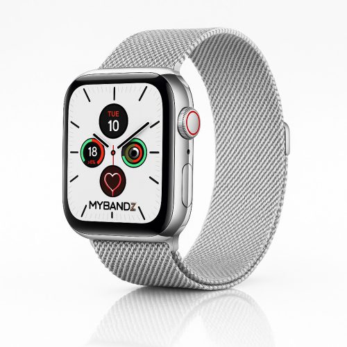 Apple Watch milánói fém óraszíj /ezüst/ 40/41 és 42mm