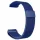 MYBANDZ Milánói fém óraszíj / sötétkék / 22mm