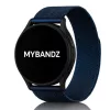 MYBANDZ Milánói fém óraszíj / sötétkék / 22mm