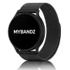 MYBANDZ Milánói fém óraszíj / fekete / 22mm