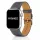 Apple Watch bőróraszíj /szürke/ 44/45/46/49 mm